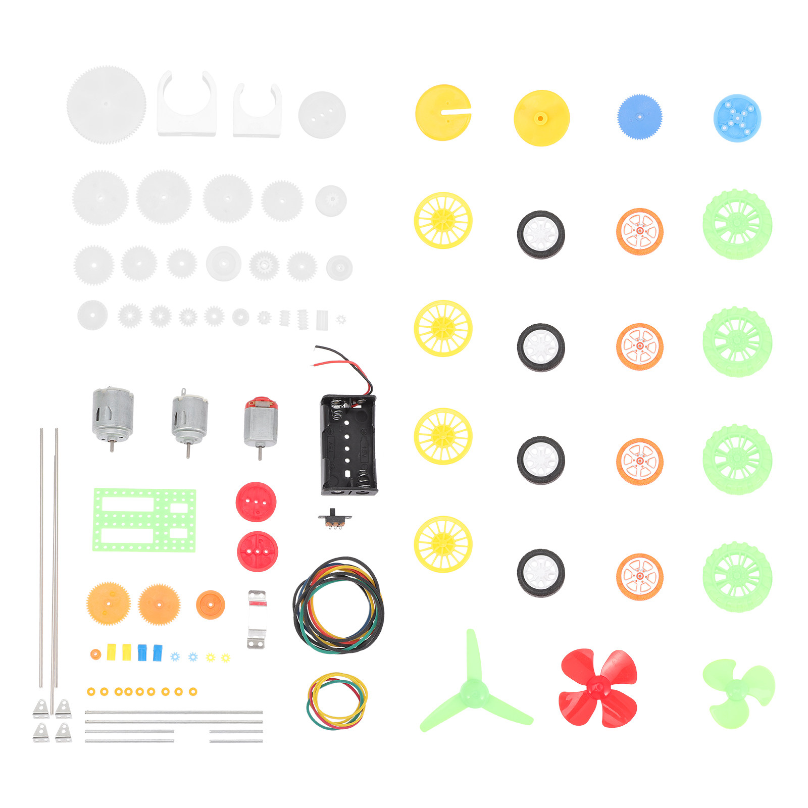 Science Kit - 112 sztuk – zestaw zębatek do