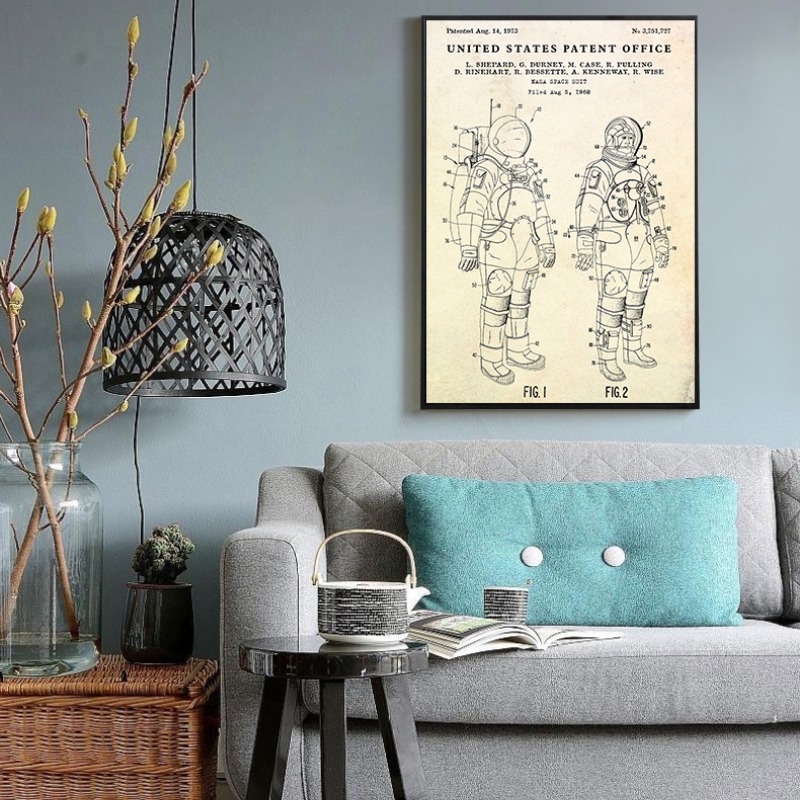 Plakat Vintage Plan Latającego – Star Map Poster recenzja i cena