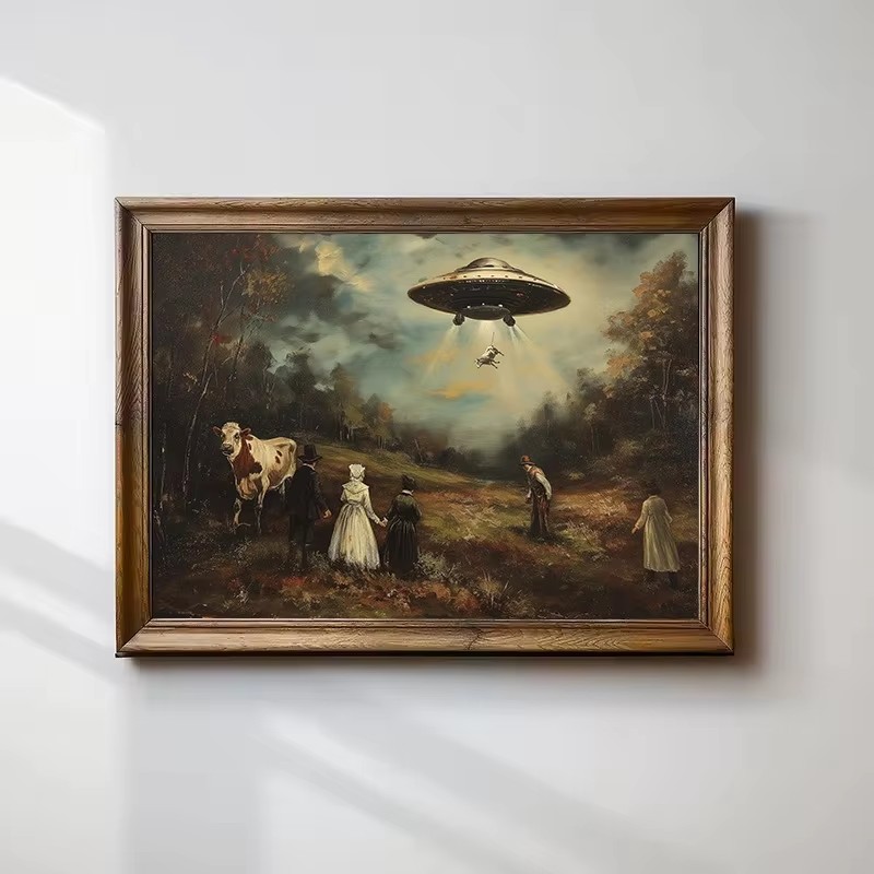 Vintage Surrealistyczny Zabawn – Star Map Poster recenzja i cena
