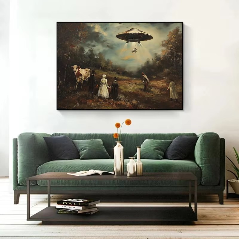 Vintage Surrealistyczny Zabawn – Star Map Poster recenzja i cena